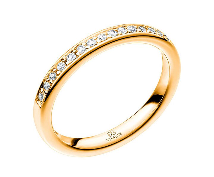 Memoire-Ring-585-Gelbbgold-Breite2,5-15xDiamanten0,01ct.