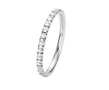 Memoire-Ring-585-Weissgold-Breite2mm-27xDiamanten0,81ct.