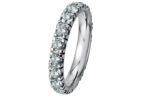 Memoire-Ring-585-Weissgold-Breite3,3mm-20xDiamanten0,2ct.